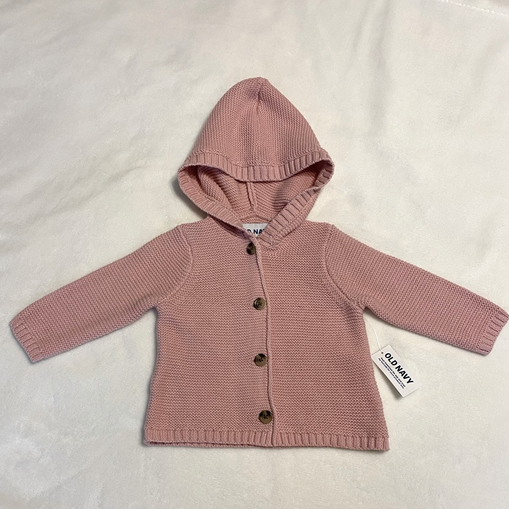🌟3 for $22🌟 NWT Pink Baby Cardigan